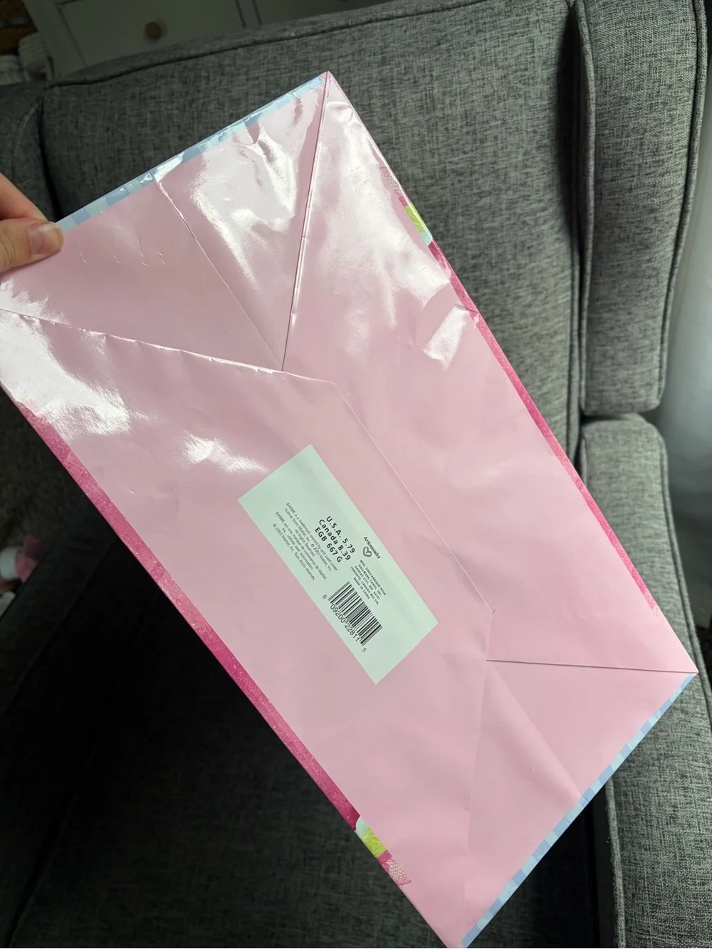 Vtg 2003 Barbie birthday bag jumbo